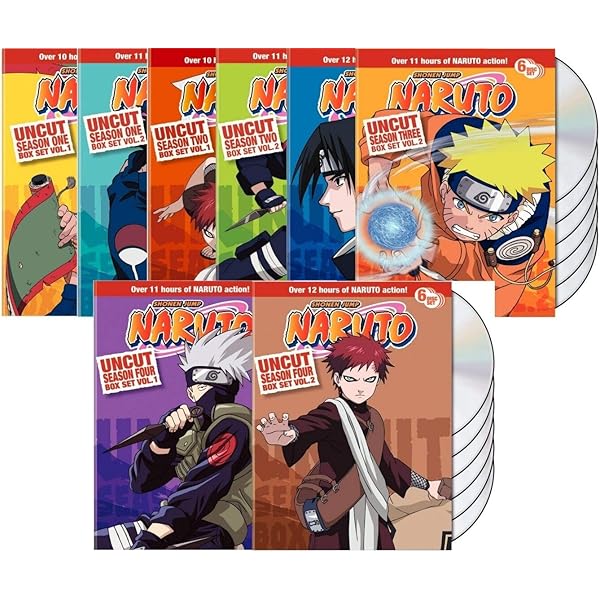 NARUTO ナルト DVD-BOX Amazon.com: Naruto Uncut Box Set: Season 4, Vol. 1 : Various